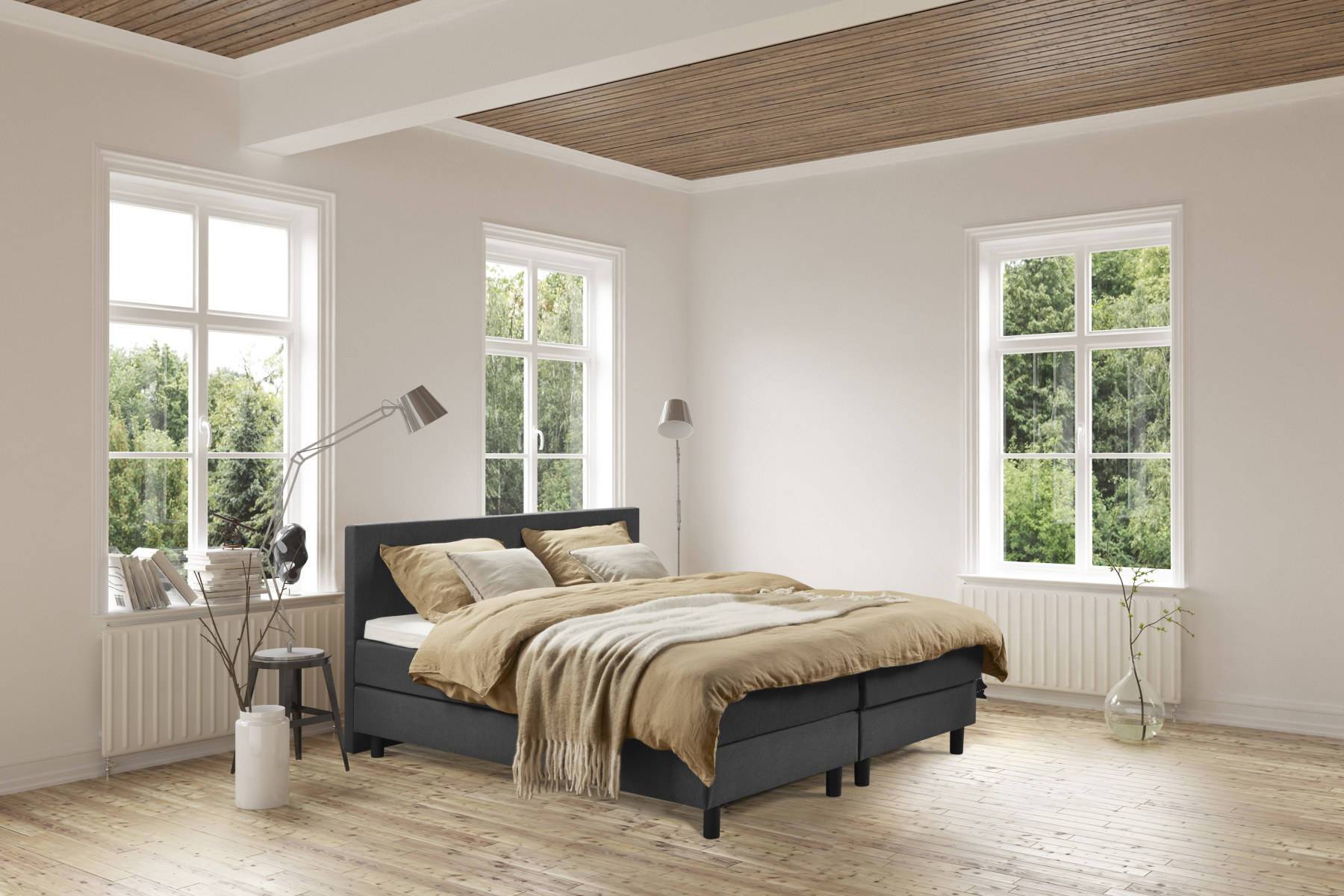 De verschillen tussen en lattenbodem bed en een boxspring Huistools