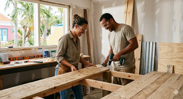 Slim besparen op je renovatie door slimme materiaalkeuzes te maken